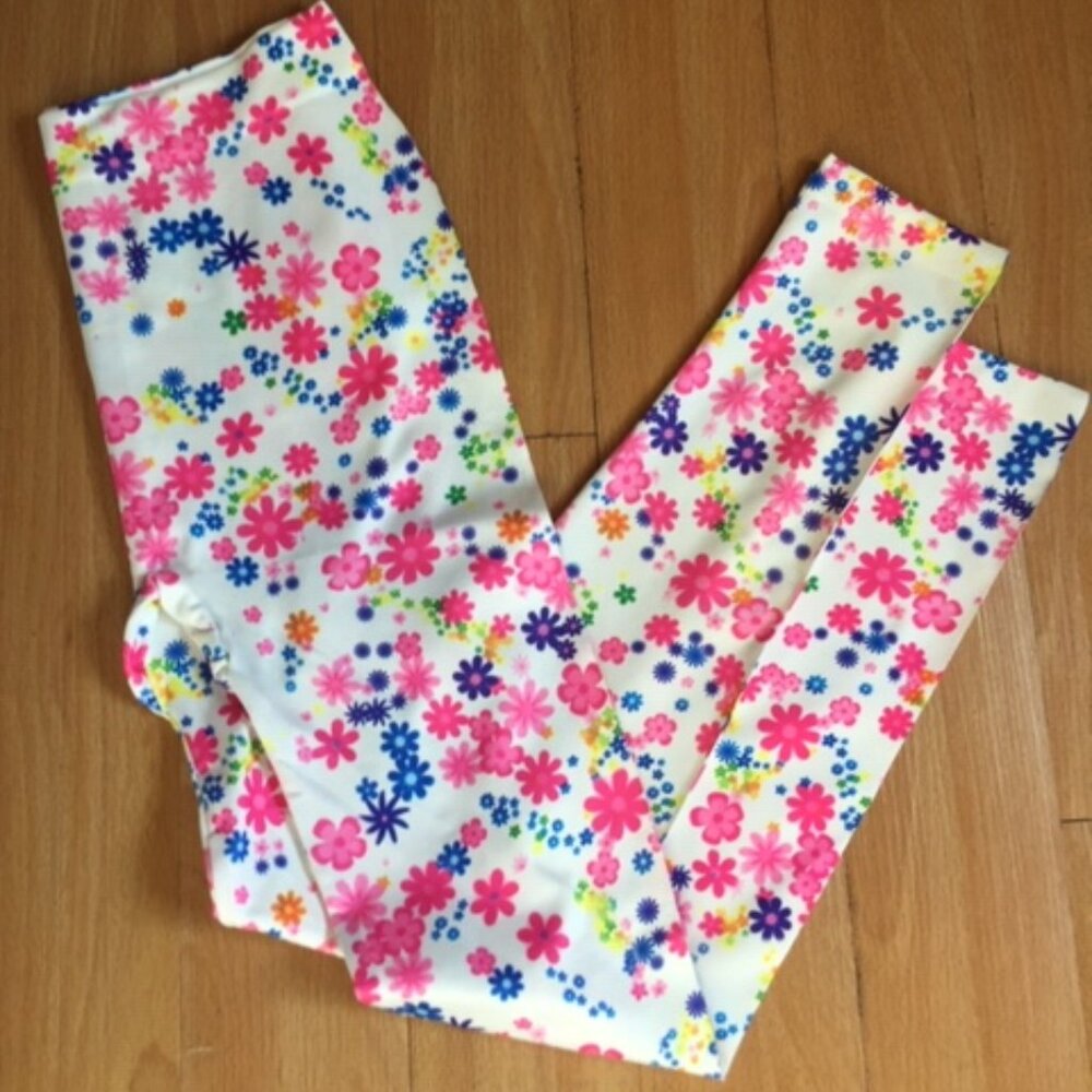 Floral leggings